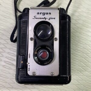 Vintage Argus Argoflex Camera 75 Seventy Five Lumar *UNTESTED*‎